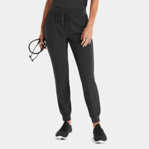 Maevn-Women's Yoga Waist Jogger – Matrix Impulse 8520-Black / Black