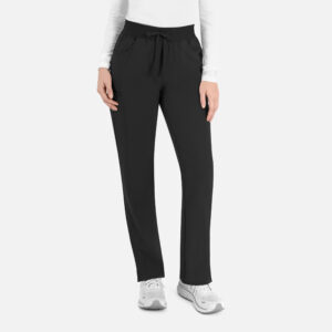 Maevn-Women's Yoga Waistband Tapered Pant – Matrix Pro 6901-Black